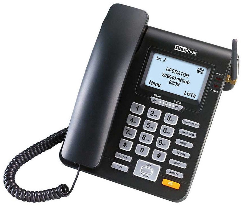 Lauatelefonid Maxcom MM28D, statsionaarne