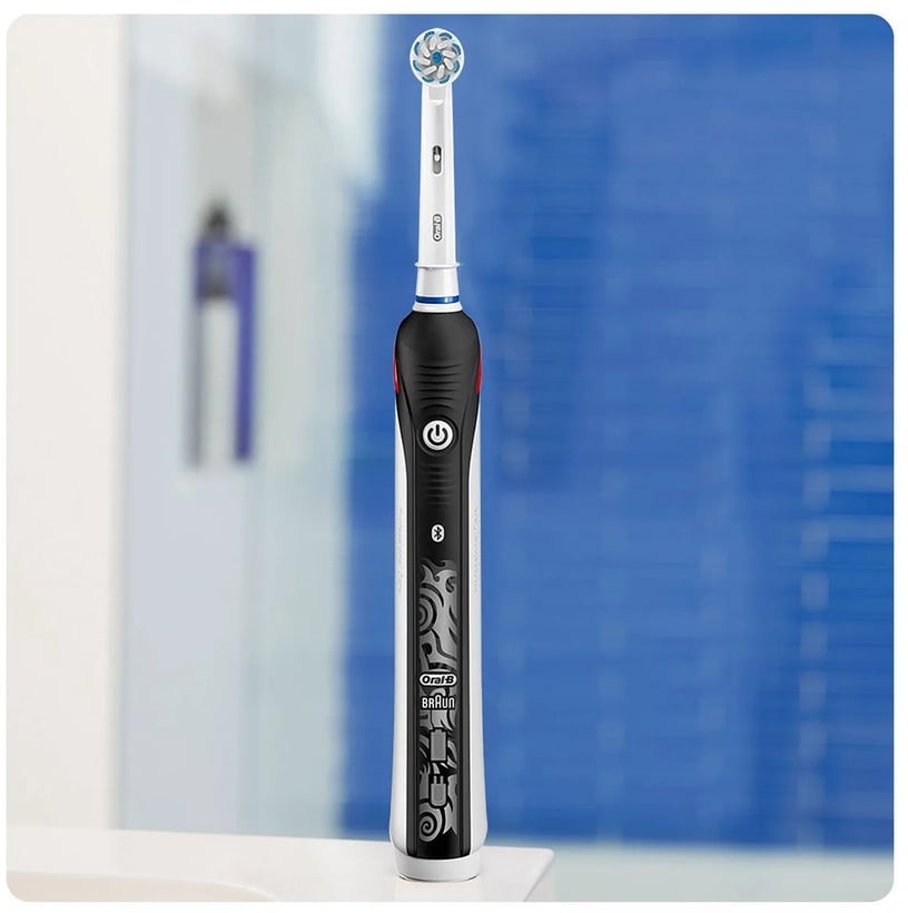 Электрическая зубная щетка Braun Oral-B Teen, белый/черный