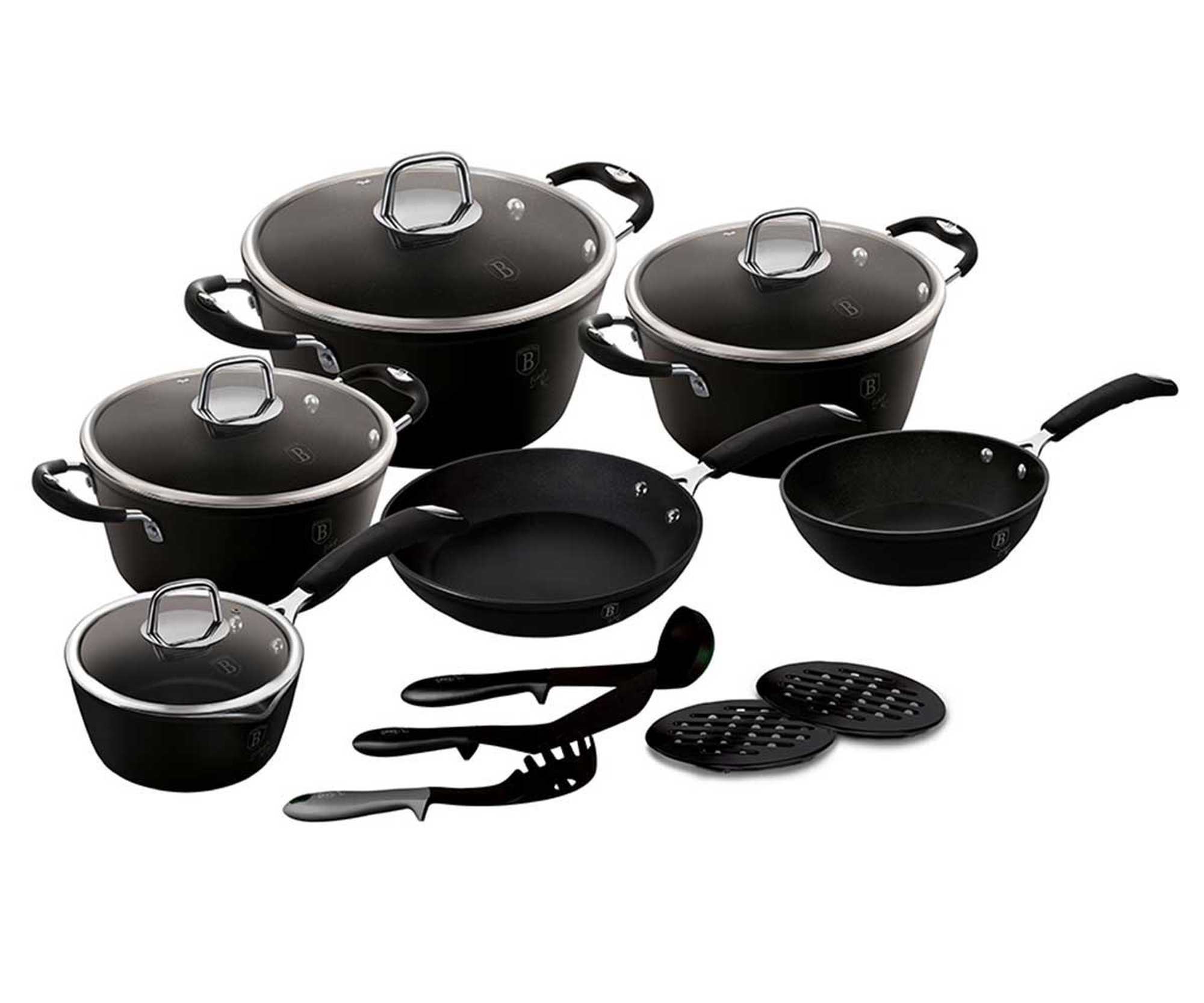 Vásárlás: Berlinger Haus Metallic Line Carbon Pro Edition 28 cm (BH/6898) Edény, kukta, serpenyő