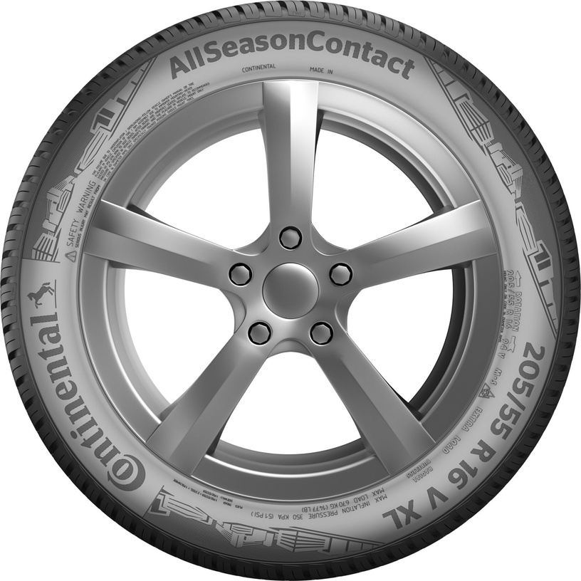 Универсальная шина Continental AllSeasonContact 235/55/R17, 103-V, XL, B, B, 72 дБ