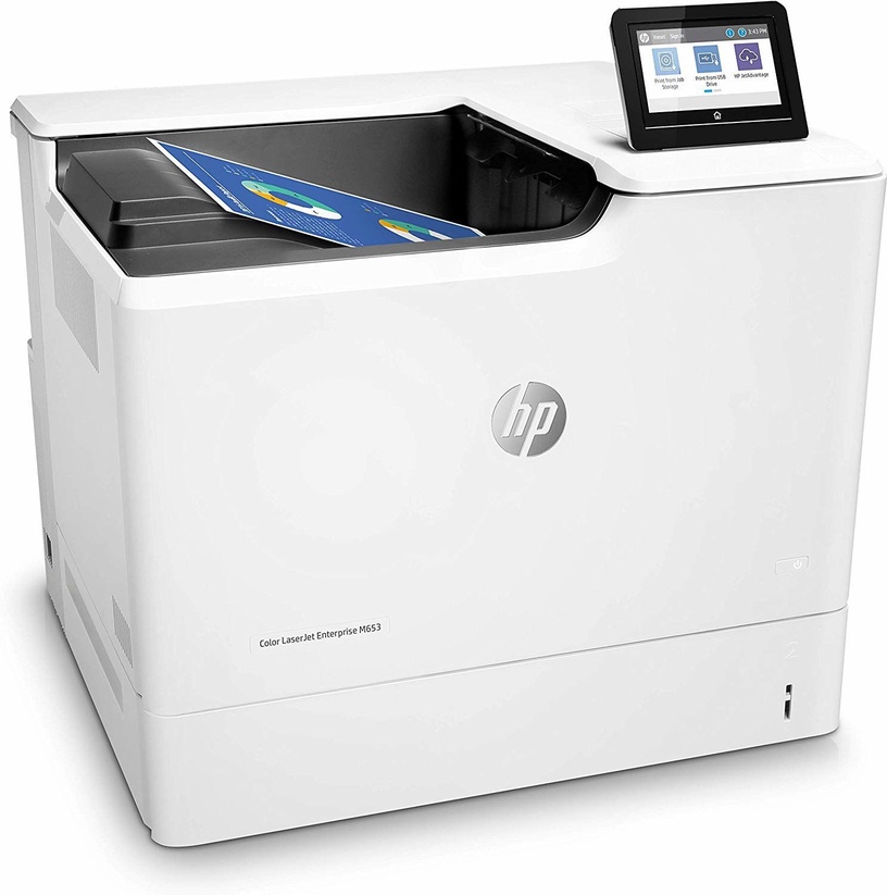 Laserprinter HP Enterprise M653dn, värviline
