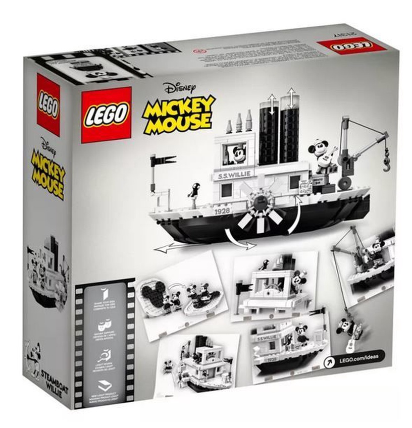 Konstruktors LEGO Ideas Tvaikonis Villijs 21217, 751 gab.