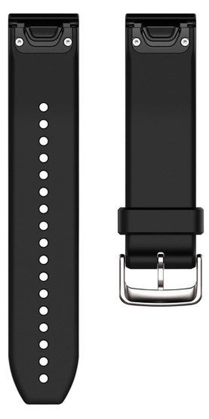 Ремешок Garmin, серебристый/черный