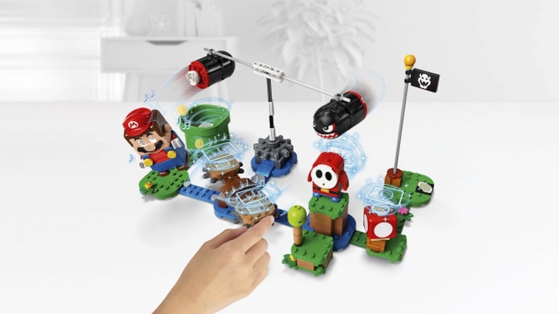 Konstruktors LEGO® Super Mario Būmera Bila aizsprosta paplašinājuma maršruts 71366, 132 gab.