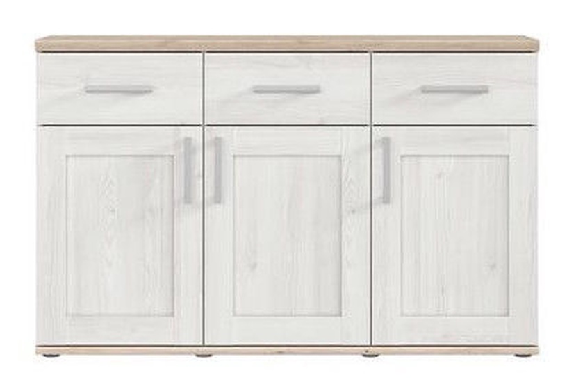 Комод Romance, белый, 139.5 см x 45 см x 88.5 см