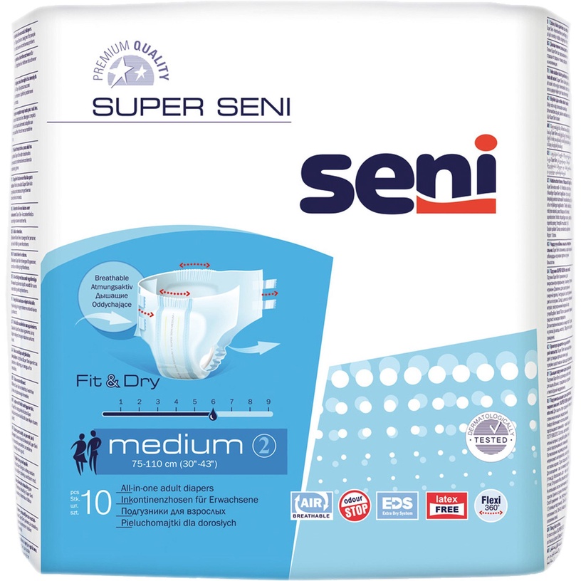 Autiņbiksītes Seni Super, Medium, 10 gab.