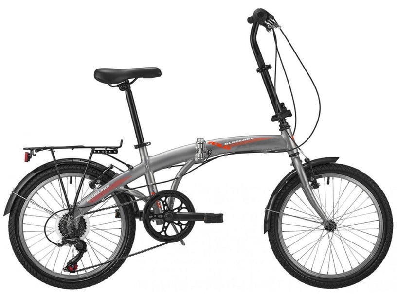 Jalgratas kokkuklapitavad Atala, 20 ", hõbe