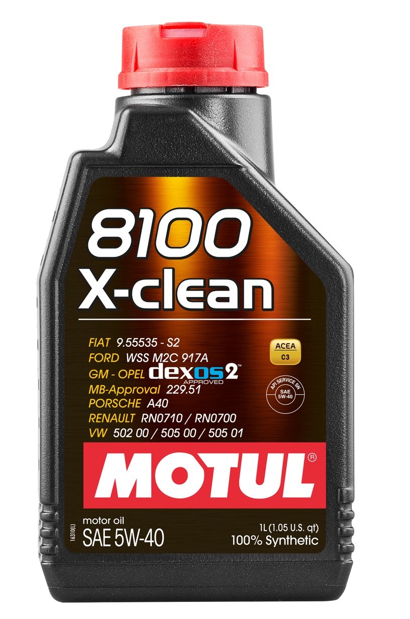 Motoreļļa Motul X-Clean 5W - 40, sintētiskais, 1 l