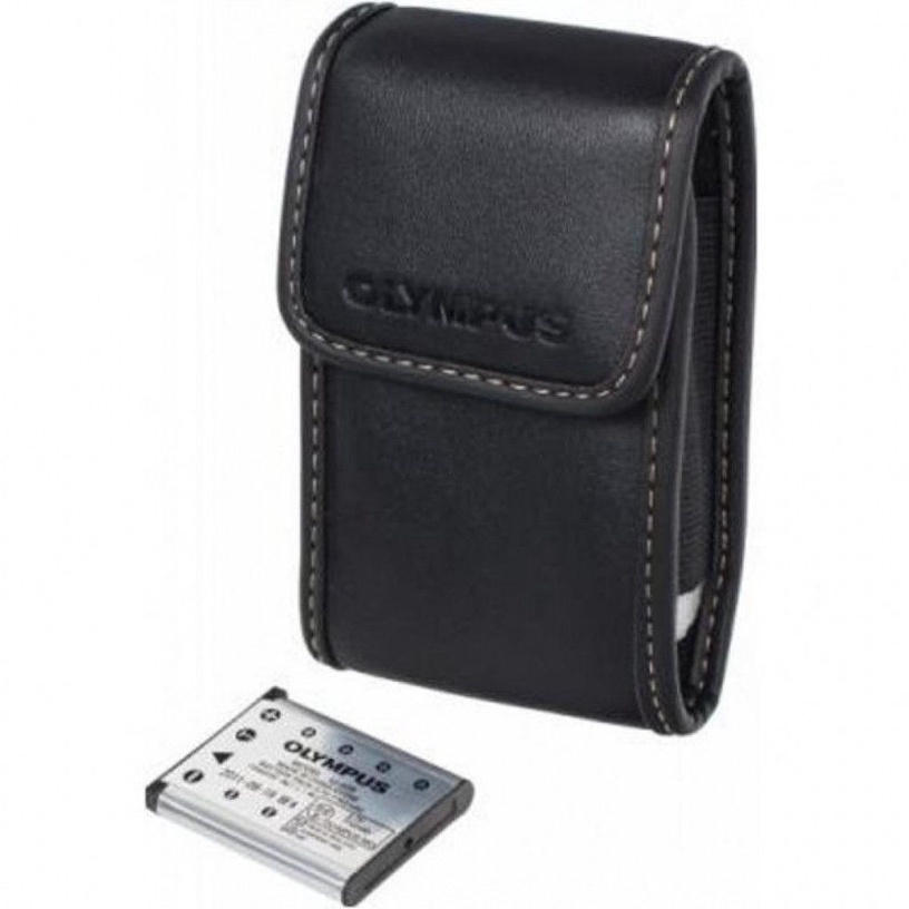 Piederumi Olympus Li-70B Battery + Camera Case