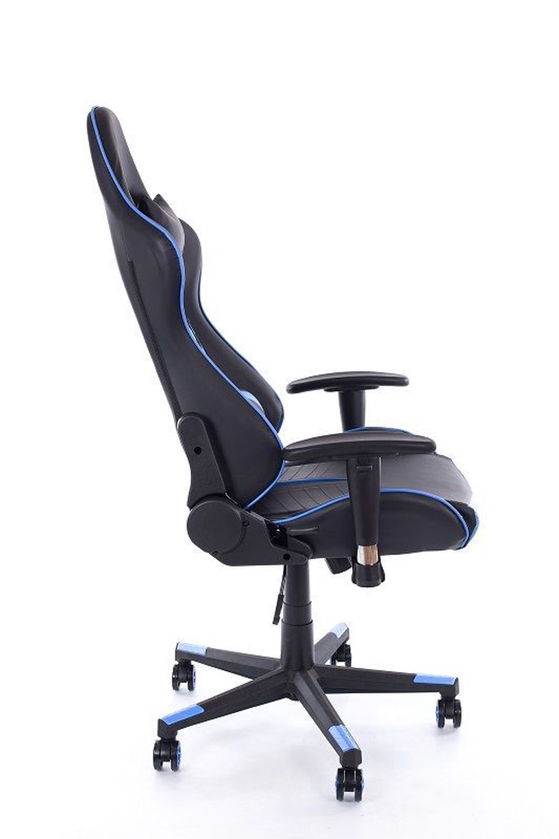 Spēļu krēsls Happygame 9206, zila/melna