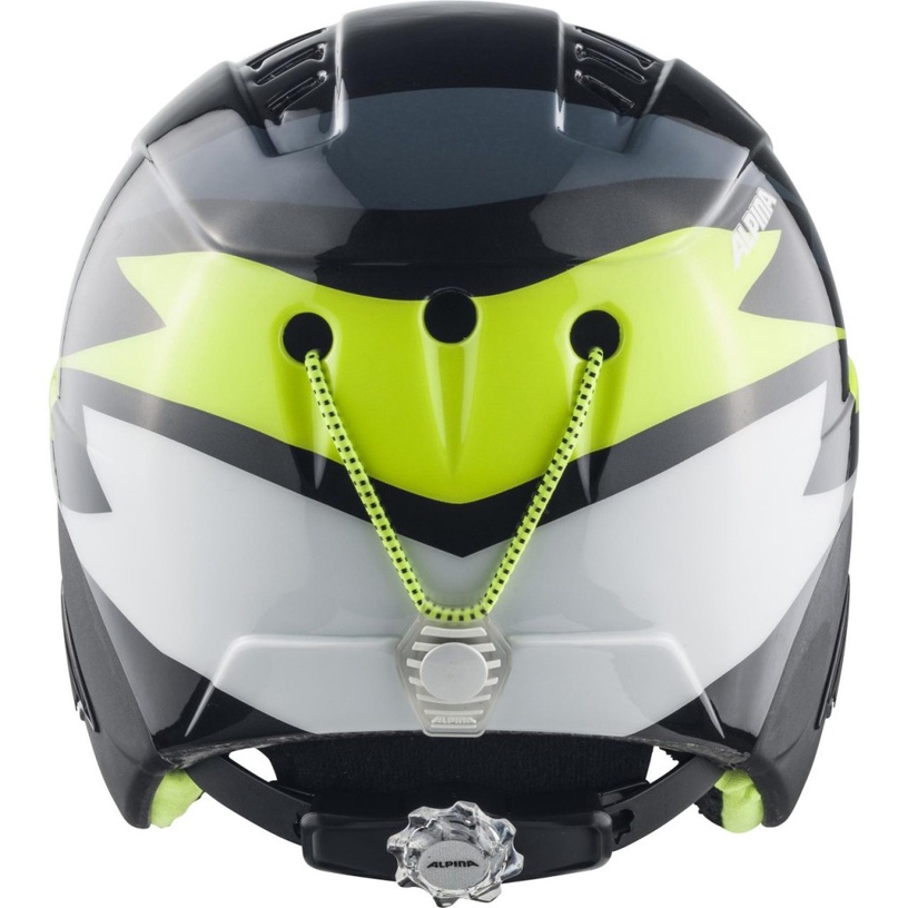 Suusakiiver Alpina Carat, must/kollane, 54-58 cm