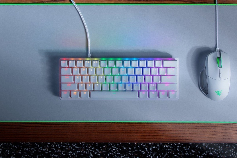 Клавиатура Razer Huntsman Mini Huntsman Mini Red, EN, белый