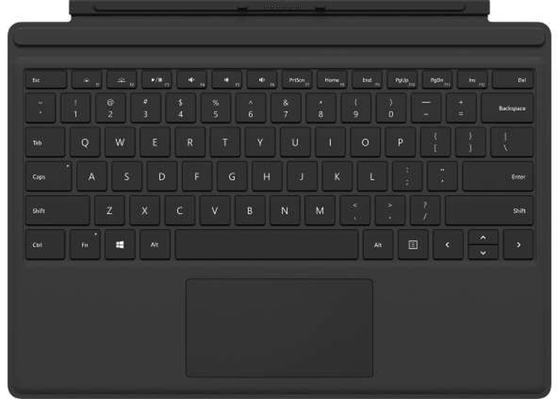 Klaviatūra Microsoft Keyboard Pro 4, EN, melna, bezvadu