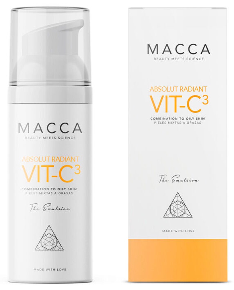 Sejas emulsija Macca Absolut Radiant VIT-C, 50 ml