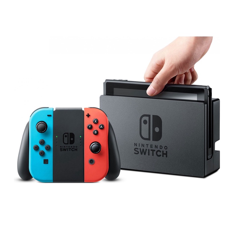 Mängukonsool Nintendo Switch Neon-Red/Neon-Blue, HDMI / Wi-Fi / USB Type A / USB Type-C, 32 GB