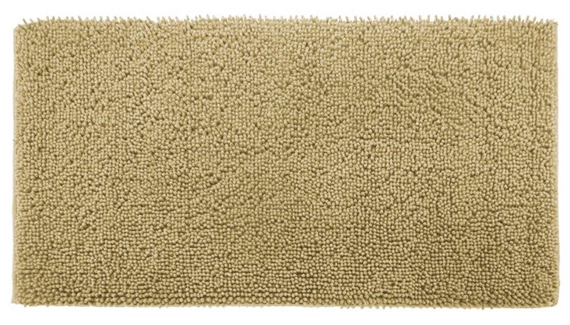 Vannas istabas paklājs Saniplast Glam 3FTAA348209, smilškrāsas, 100 cm x 55 cm