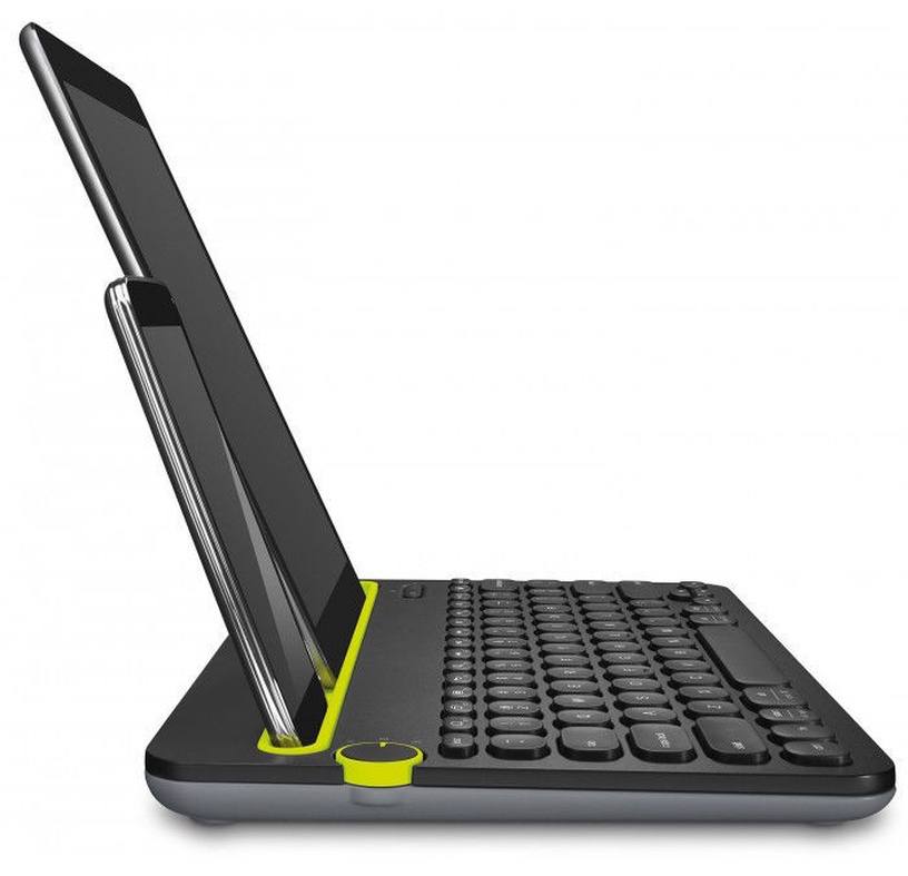 Klaviatūra Logitech K480, EN/RU, melna, bezvadu