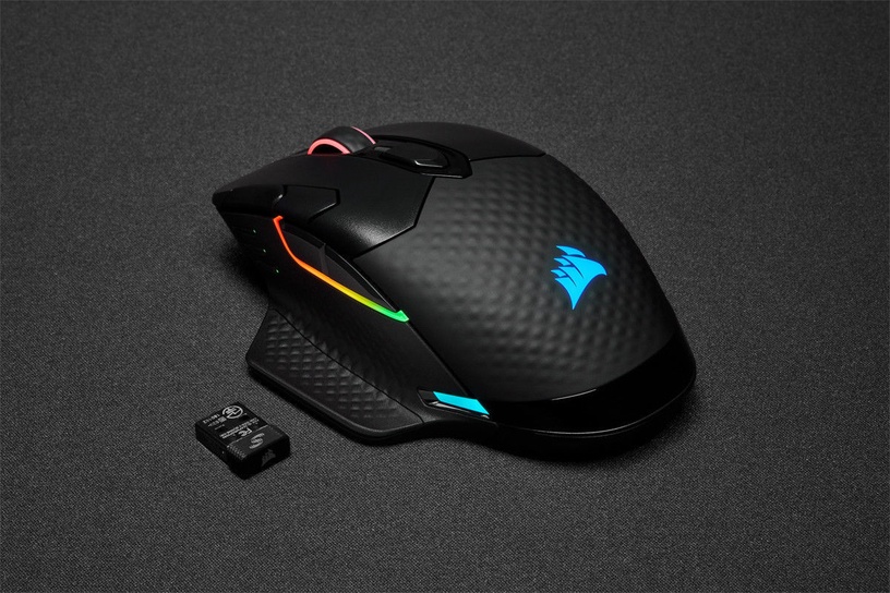 Spēļu pele Corsair Dark Core RGB PRO, melna