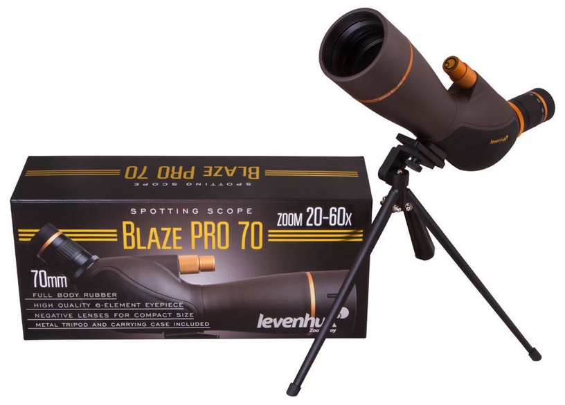 Монокль для наблюдения Levenhuk Blaze PRO 70, для охоты/для наблюдения за птицами/для наблюдения за живой природой