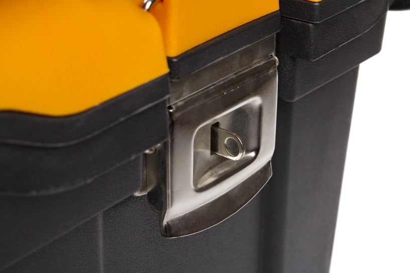 Tööriistakast Forte Tools TK-28, 59.5 cm x 38 cm x 42 cm, must/kollane