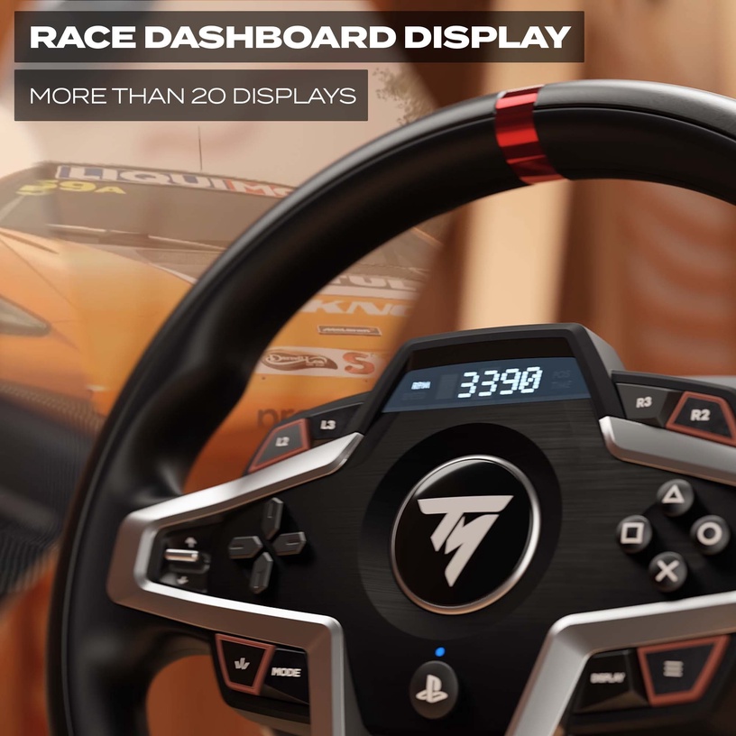 Игровой руль Thrustmaster T248 PC/PS4/PS5, черный