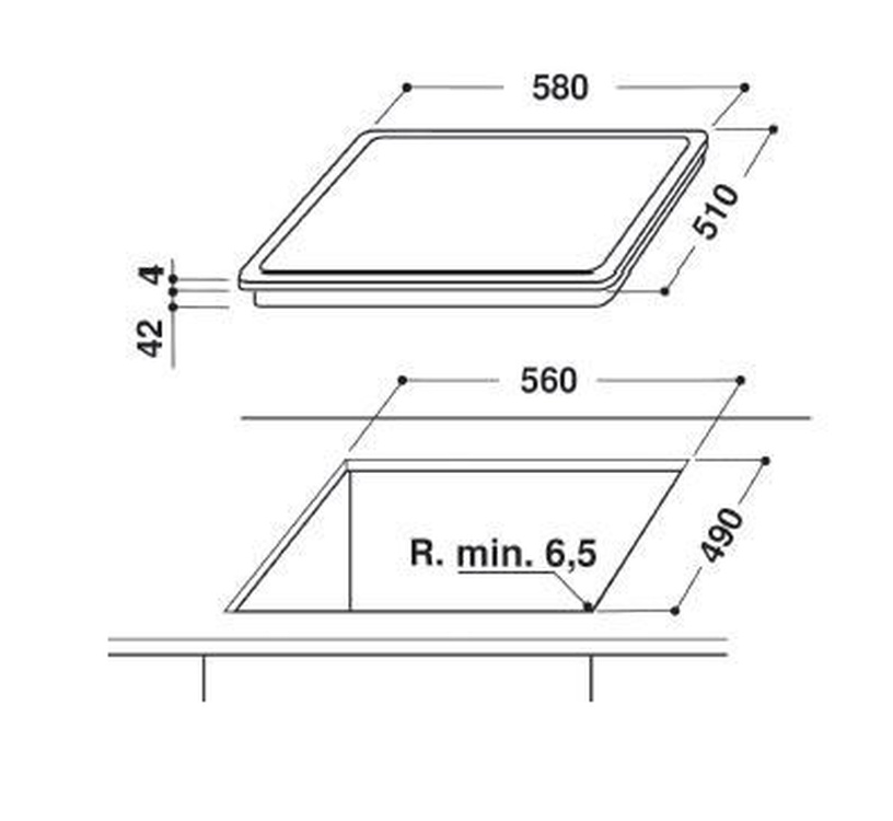 Электрическая плита Whirlpool AKT8130BA