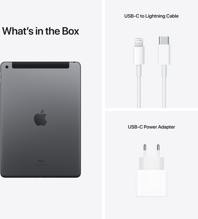 Планшет Apple iPad 10.2" Wi-Fi + Cellular 64GB - Space Grey 2021