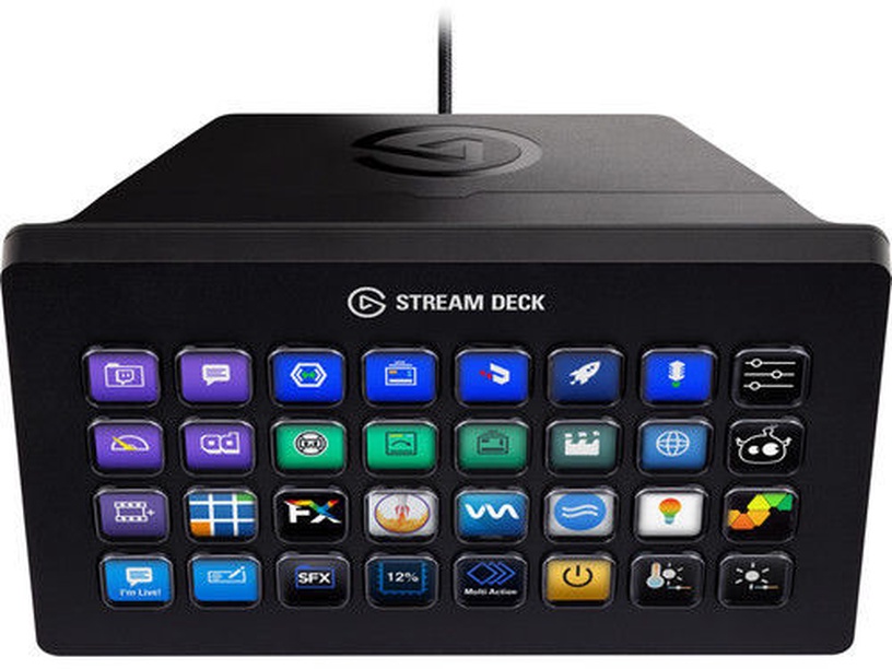 Ringhäälingu konsool Elgato Stream Deck XL, must