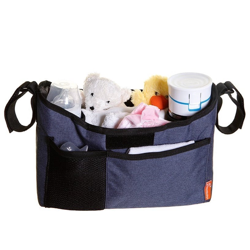 Сумка для коляски Dreambaby On The Go Bag, черный/серый