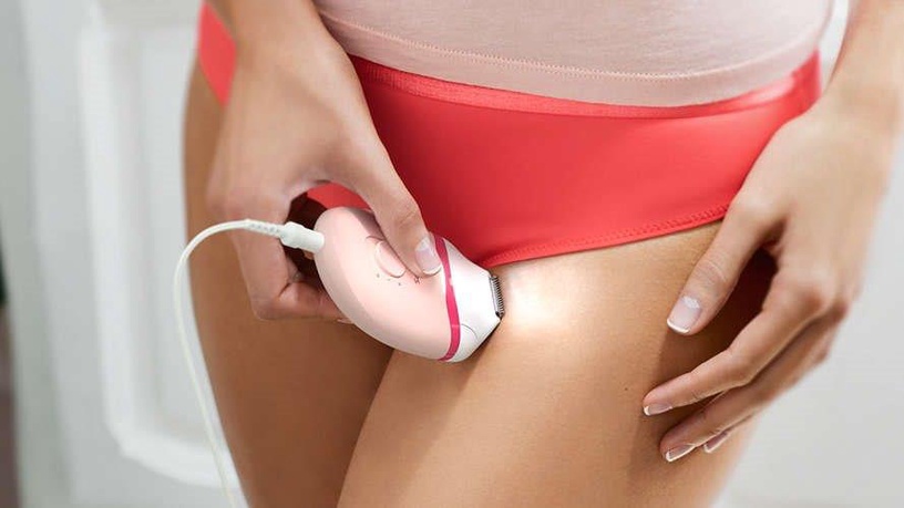 Эпилятор Philips Satinelle Essential BRE285/00, белый/розовый