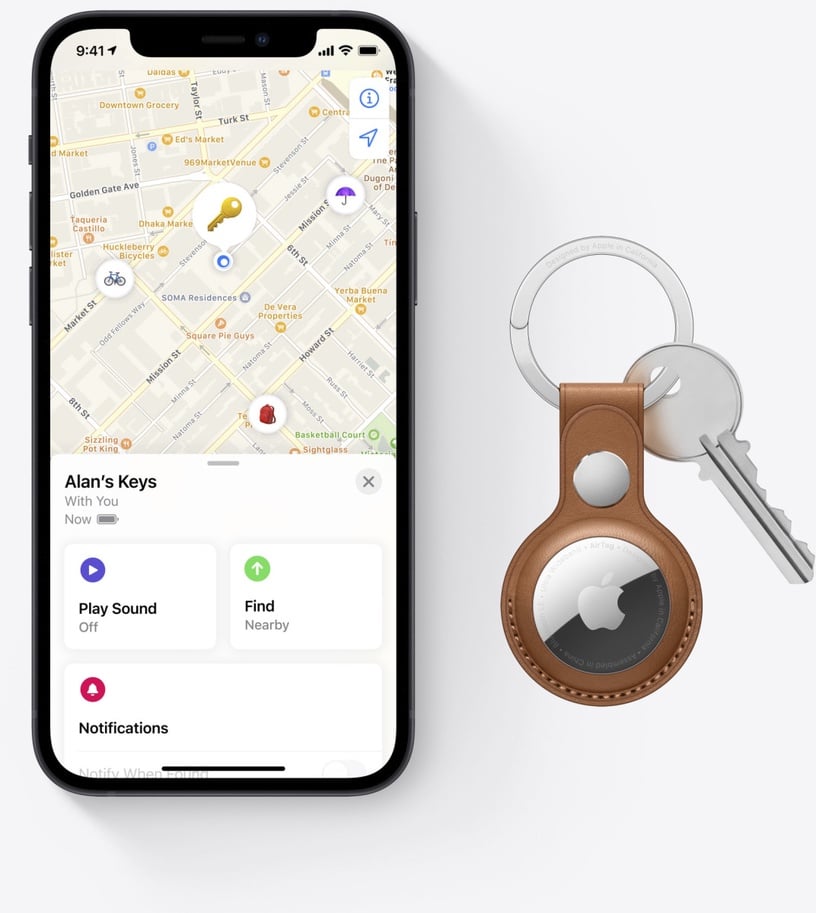 AirTag objektu lokators Apple AirTag (1 Pack)