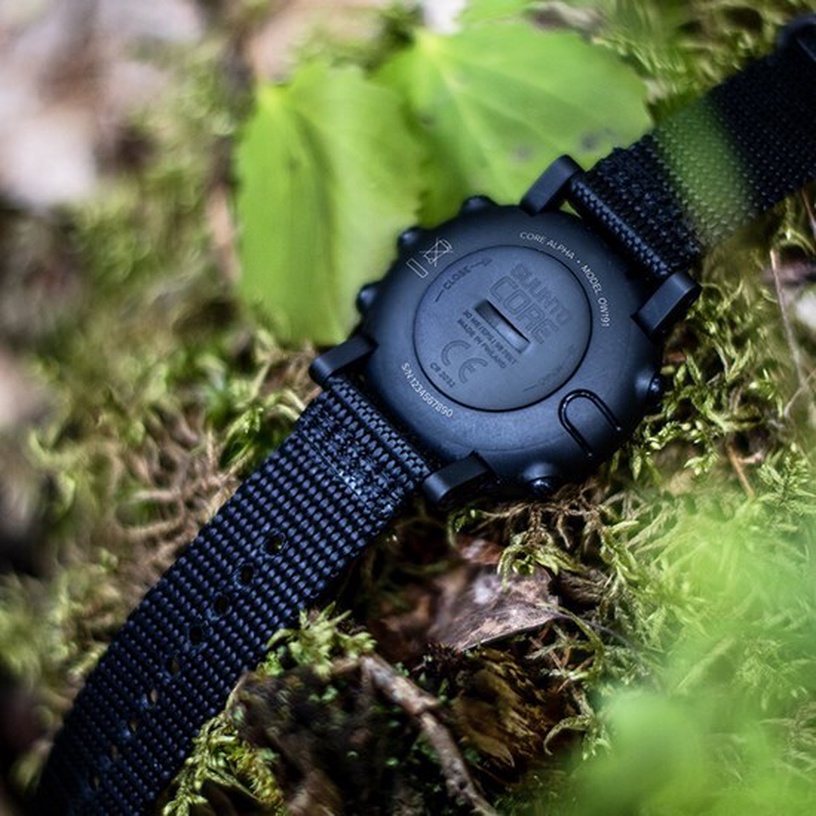 Viedais pulkstenis Suunto Core Alpha, melna