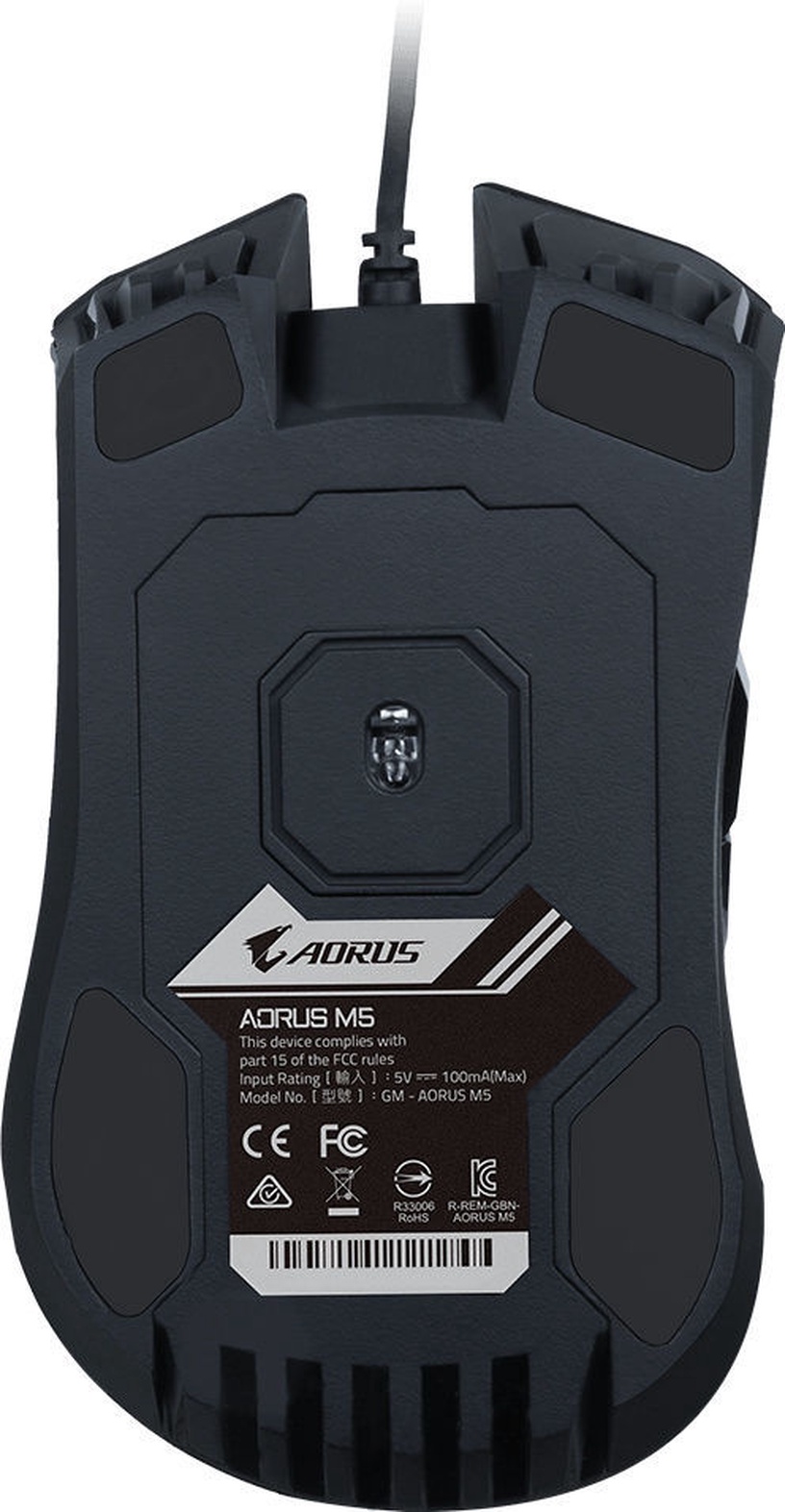 Игровая мышь Gigabyte AORUS M5, черный