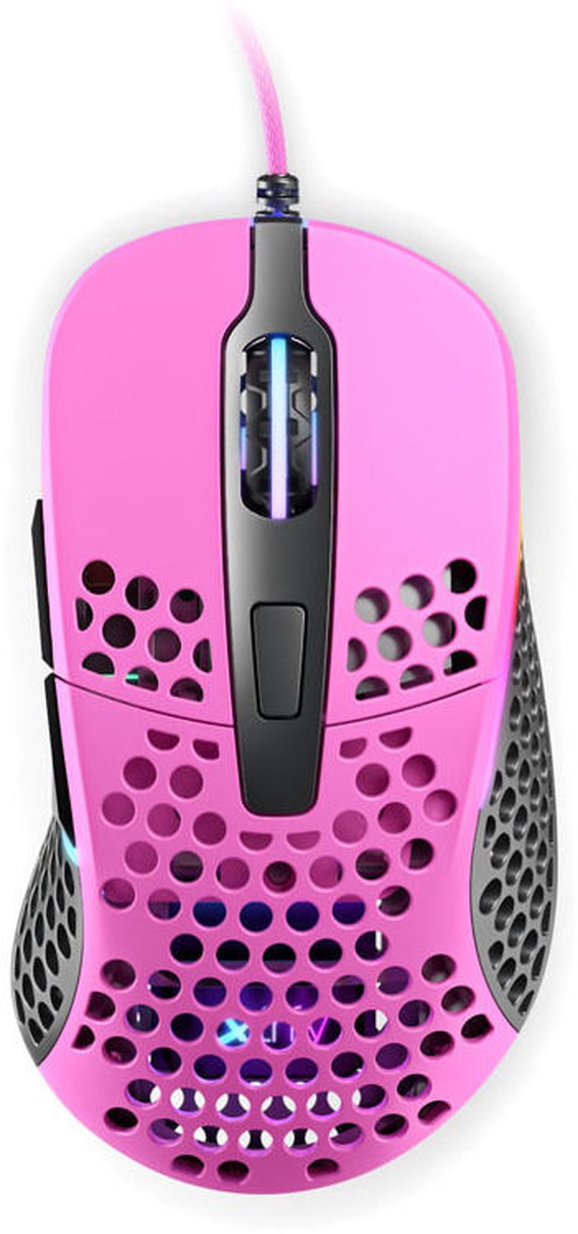 Игровая мышь Xtrfy M4 RGB, розовый