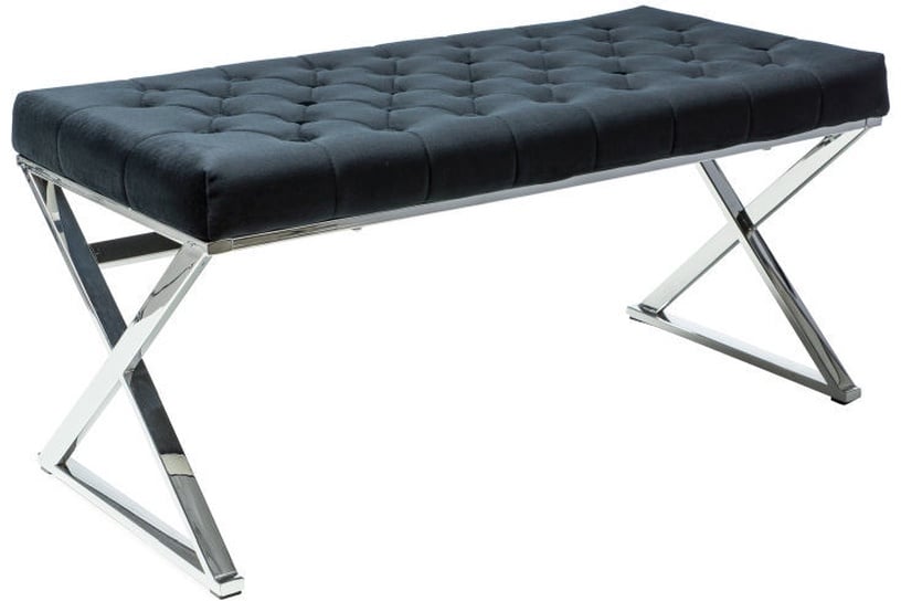 Esiku pink Modern Onyx, must/kroom, 100 cm x 46 cm x 48 cm