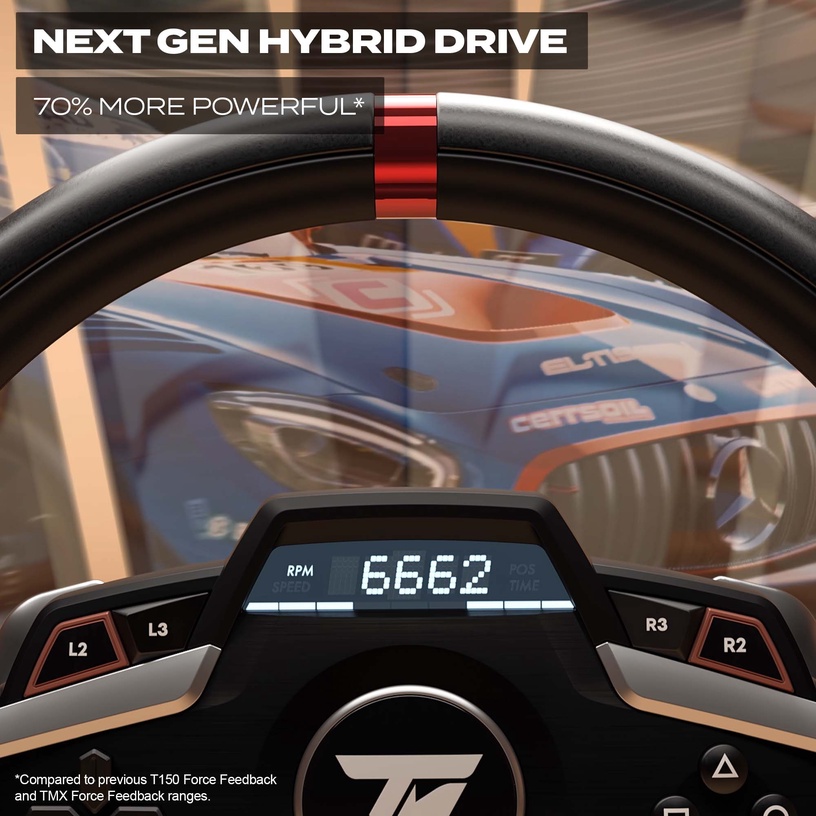 Игровой руль Thrustmaster T248 PC/PS4/PS5, черный