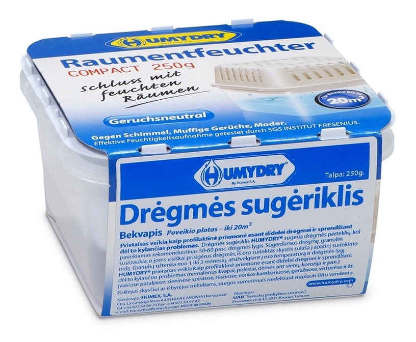 Niisukuseimaja Humydry, 20 m², 250 g