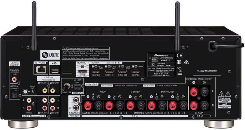 A/V vastuvõtja Pioneer
