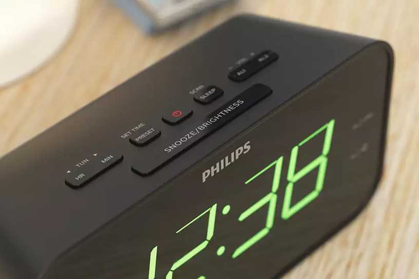 Radio modinātājs Philips TAR3306/12, melna