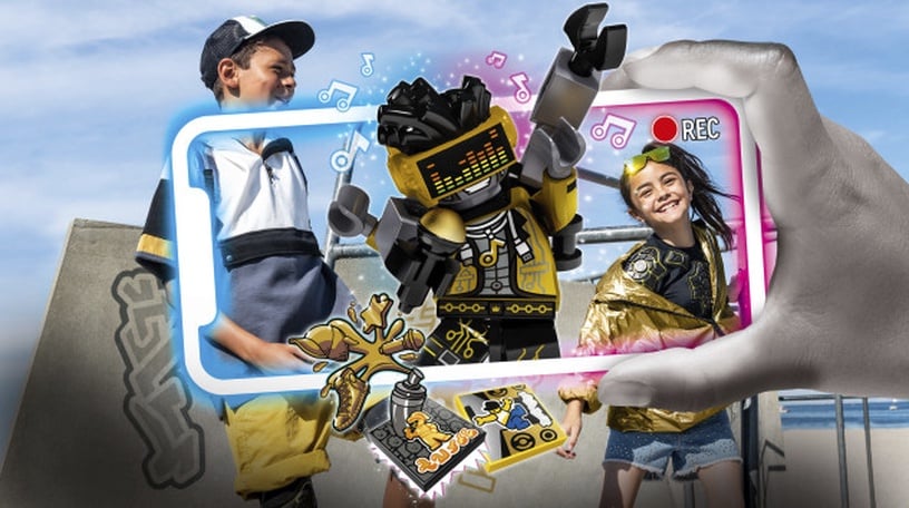 Конструктор LEGO Vidiyo Битбокс Хип-Хоп Робота 43107