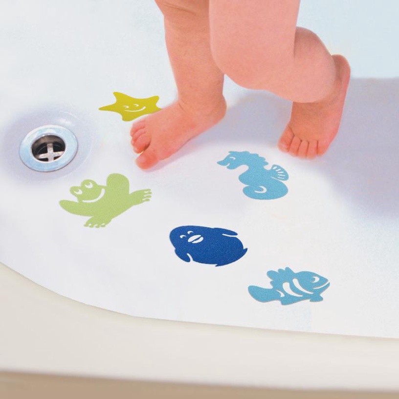 Детское сиденье для ванны Dreambaby Non-Slip Adhesive Bath Strips, многоцветный, 10 см