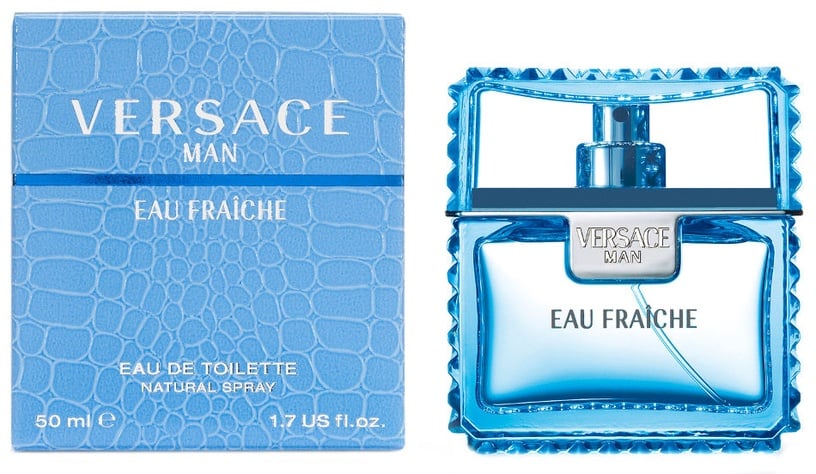 Tualettvesi Versace Man Eau Fraiche, 50 ml