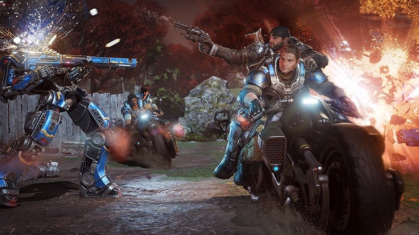 Xbox One spēle Microsoft Gears Of War 4 incl. GOW Collection Download Code