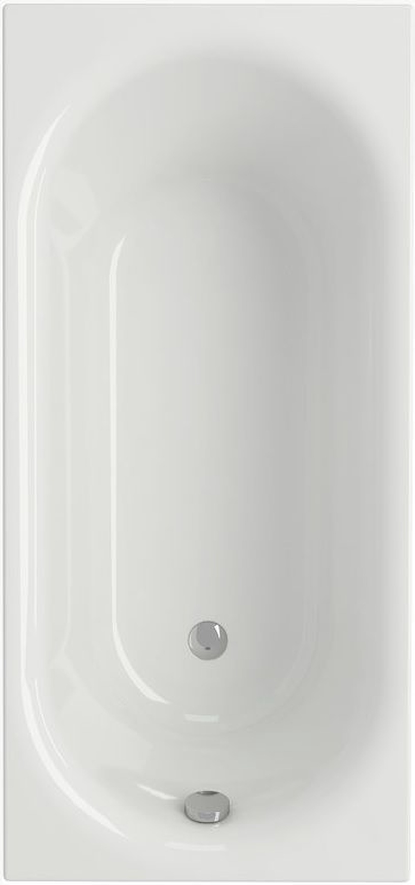 Vanna Cersanit Octavia S301-251, 150 cm x 70 cm x 44 cm, taisnstūra