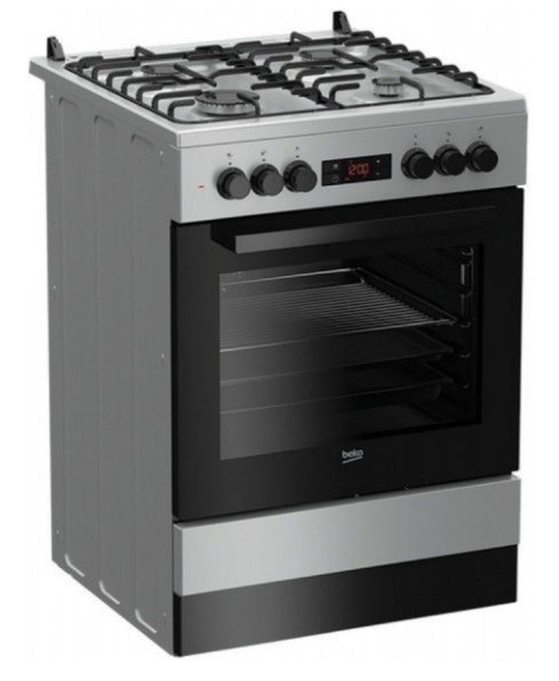 Gaasipliit elektriahjuga Beko FSM62320DSS