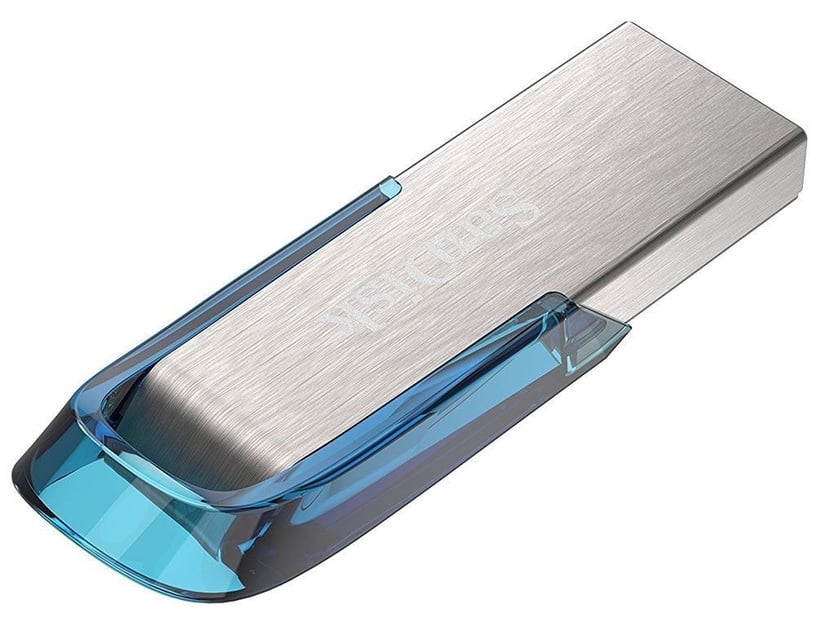 USB zibatmiņa SanDisk Ultra Flair, zila, 64 GB