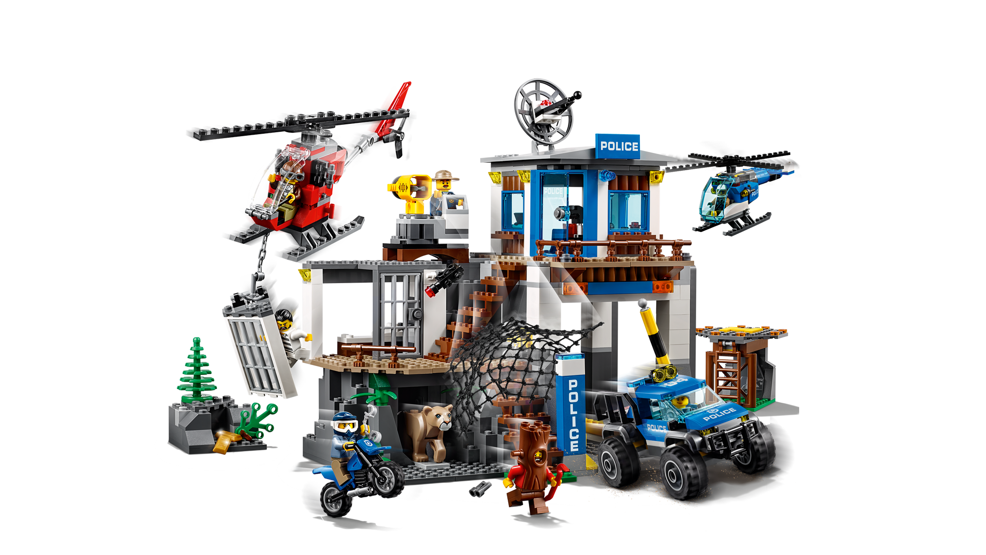 Police Headquarters Lego Police Mountain Sets Lego 60174 City