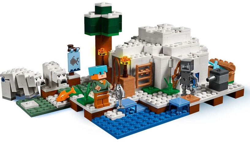 Конструктор LEGO® Minecraft The Polar Igloo 21142 21142, 278 шт.