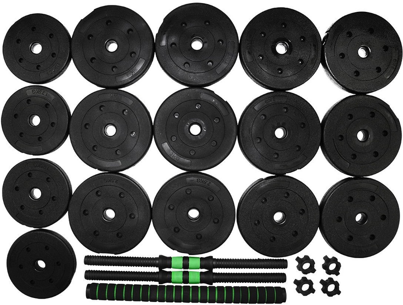 Raskuste ja kangide komplekt SportVida, 40 kg