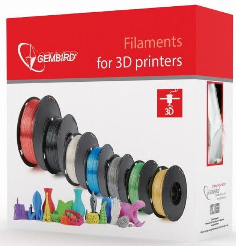 Филамент Gembird 3DP-PLA, 330 м, желтый